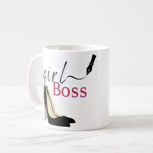 Mug Café de fille Boss (Devant gauche)