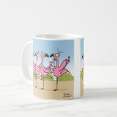 Mug Café de Flamant rose (Devant gauche)