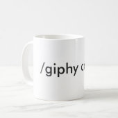 Mug café de /giphy (Devant gauche)