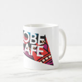 Mug Café de globe multicolore (Devant droit)
