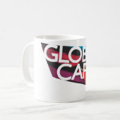 Mug Café de globe multicolore (Devant gauche)