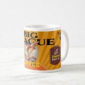 MUG CAFÉ DE GRANDE LIGUE DE PUBLICITÉ RETRO (Devant droit)