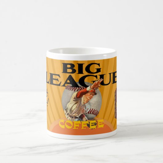 MUG CAFÉ DE GRANDE LIGUE DE PUBLICITÉ RETRO (Centre)