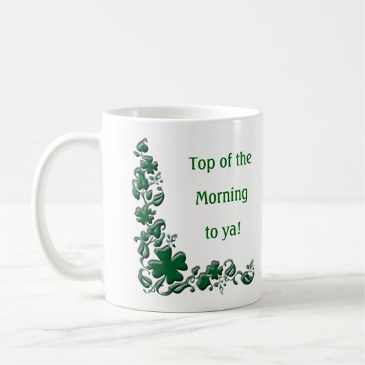 Mug Café de jour de St Patty (Gauche)