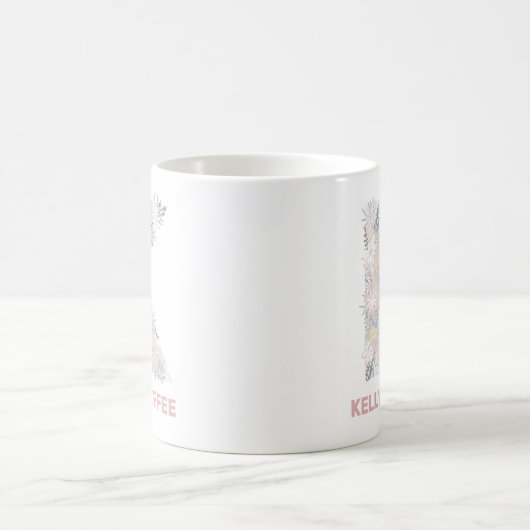 Mug CAFÉ DE KELLYS À Texte Modifiable (Centre)