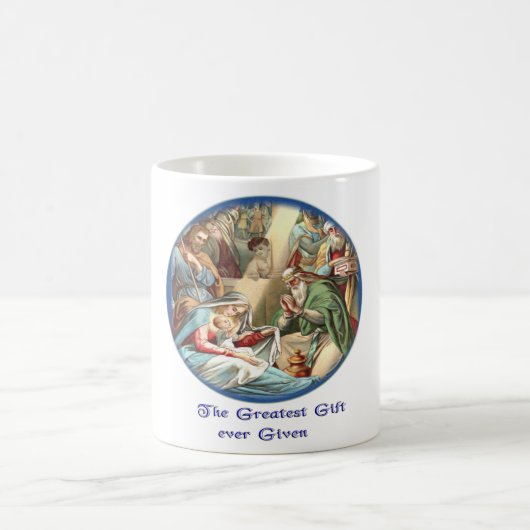 Mug café de la Nativité Jésus (Centre)