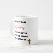 Mug "Café de la Première Dame" (Devant gauche)