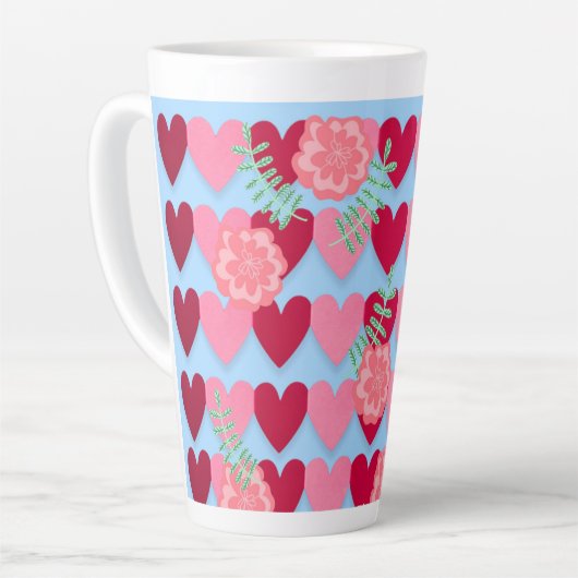Mug café de la Saint-Valentin (Angle gauche)