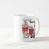 Mug Café de la Saint Valentin amusant (Devant droit)