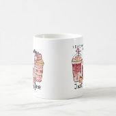 Mug Café de la Saint Valentin amusant (Centre)