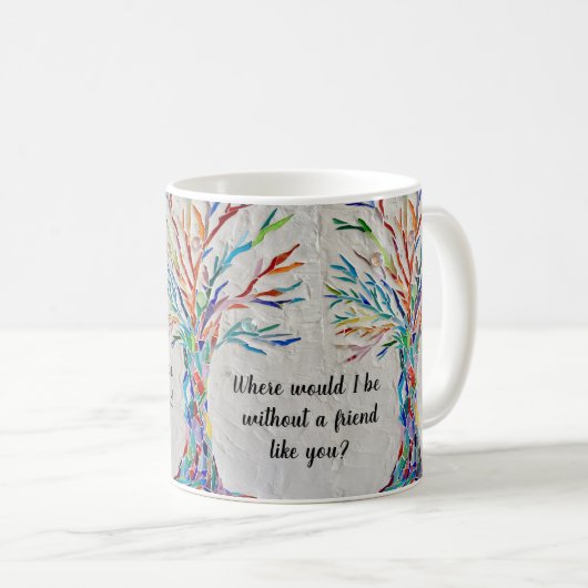 Mug café de l'amitié (Devant droit)