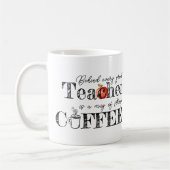 Mug café de l'enseignant (Gauche)