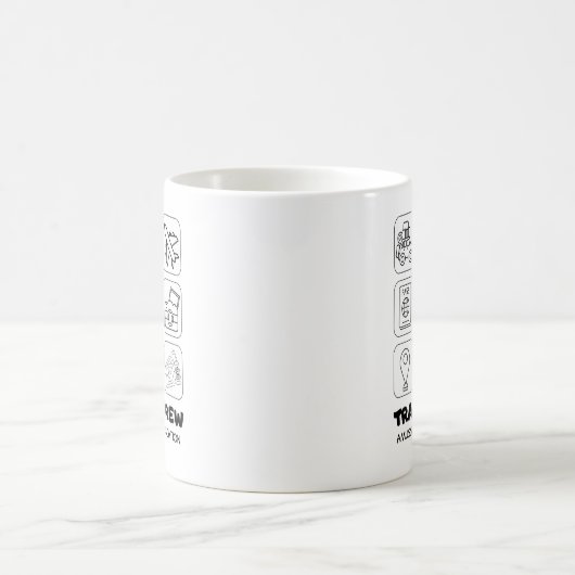 Mug café de l'équipage de conduite (Centre)