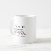 Mug Café de Luwak de marque de civette - équipez que (Devant gauche)