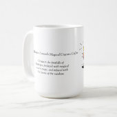 Mug Café de Magical Unicorn de seigneur Burgess (Devant gauche)