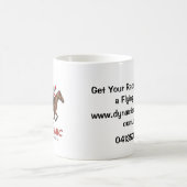 Mug Café de messagerie dynamique (Centre)