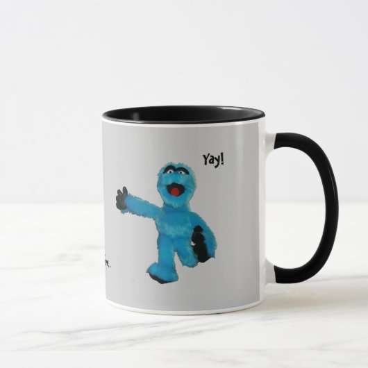 Mug Café de monstre…, café…, café. , Yay ! (Droite)