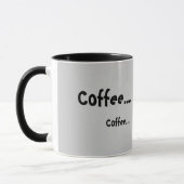 Mug Café de monstre…, café…, café. , Yay ! (Gauche)