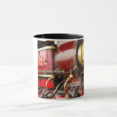 Mug café de moteur de traction de chasseur (Centre)