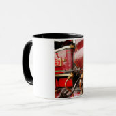 Mug café de moteur de traction de chasseur (Devant gauche)