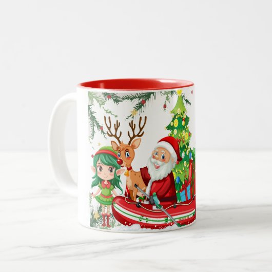 Mug café de Noël (Devant gauche)