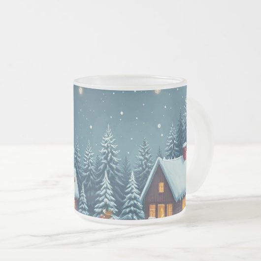 Mug café de Noël (Devant droit)