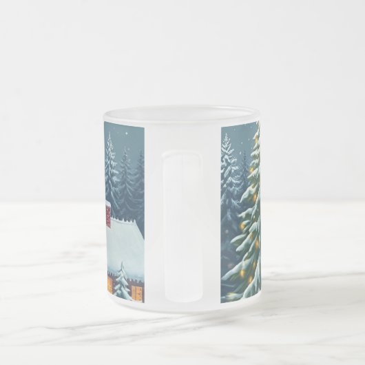 Mug café de Noël (Poignée)