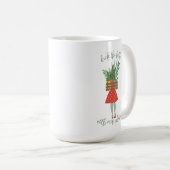 Mug café de Noël de la plante Lady (Devant droit)