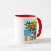 Mug café de Noël en Floride (Devant droit)