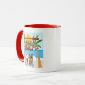 Mug café de Noël en Floride (Devant gauche)