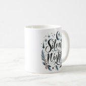 Mug café de Noël Silencieux (Devant droit)