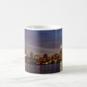 Mug café de nuit de Chicago Cityscape (Centre)