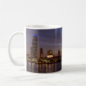 Mug café de nuit de Chicago Cityscape (Gauche)