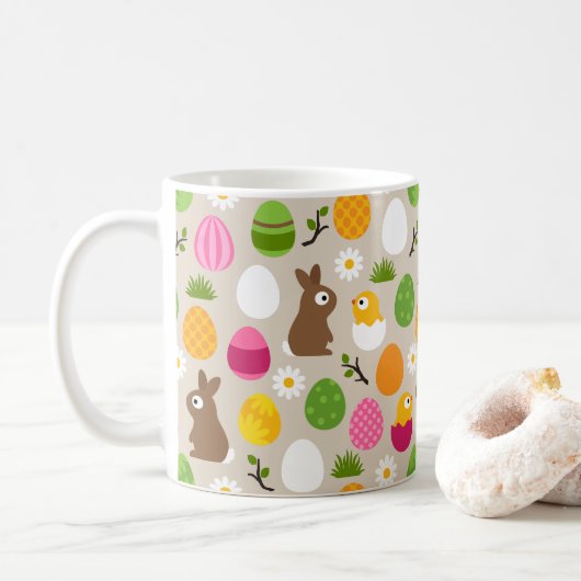 Mug Café de Pâques (Avec donut)