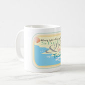 Mug café de plage (Devant gauche)