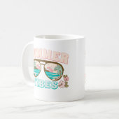 Mug café de plage | Mug de café d'été | (Devant gauche)