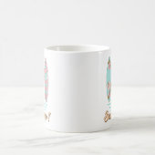 Mug café de plage | Surf vers le haut Café Mug | (Centre)