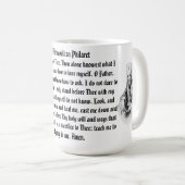 Mug café de prière du matin (Devant droit)