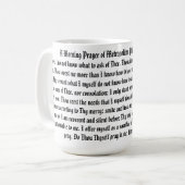 Mug café de prière du matin (Devant gauche)