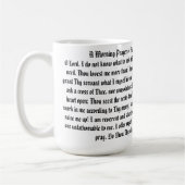 Mug café de prière du matin (Gauche)