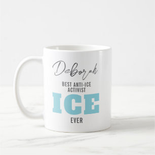 Mug Café de protestation anti-glace personnalisé