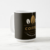 Mug Café de qualité supérieure (Devant gauche)