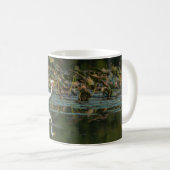 Mug café de réflexion de l'Aiguille blanche (Devant droit)