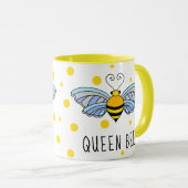 Mug Café de reine des abeilles (Devant droit)