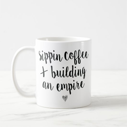 Mug Café de Sippin et construction d'un empire (Gauche)