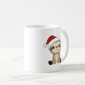 Mug Café de Sloth Christmas (Devant droit)
