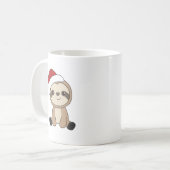 Mug Café de Sloth Christmas (Devant gauche)