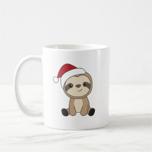 Mug Café de Sloth Christmas