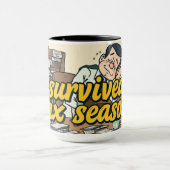 Mug Café de Survie pour la Saison des Impôts des CPA (Centre)