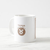 Mug Café de Taureau de zodiaque (Devant gauche)